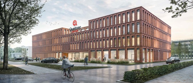 Moderne Firmenzentrale von Queisser Pharma